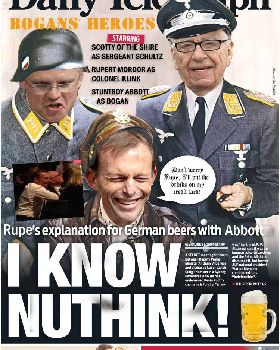 au daily telegraph nazi bogan-heroes