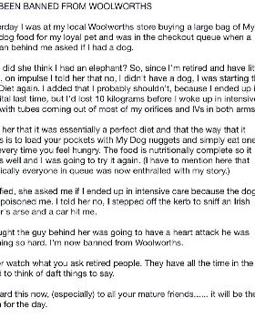 Dog food purchase