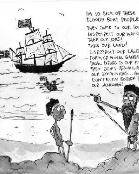 bloody boat people