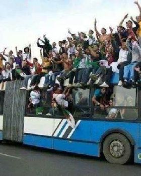 I said,.. the bus is FULL!