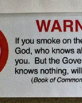 funny-sign-no-smoking-book-government