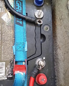 Battery top