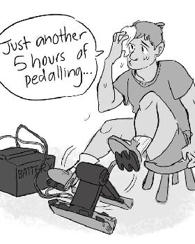 Pedal power