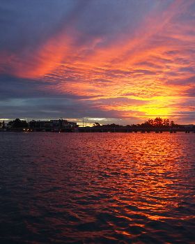 Swansea Bridge Sunset