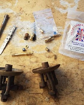 kero burner rebuilt