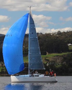 jeffs blue spinnaker