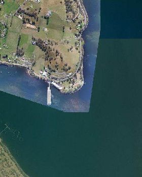 Port Huon aerial