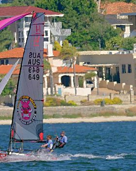 14 foot skiffs on the Swan River