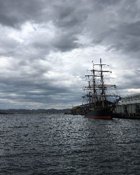 James Craig on way to wooden boat festival