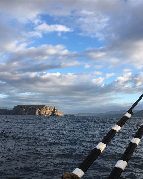 James Craig on way to wooden boat festival
