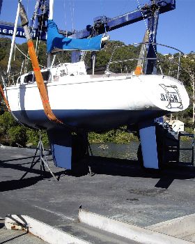 Transom Ladder