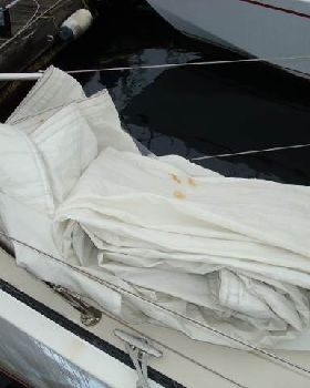 Folding a Sail