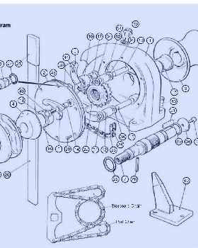 Simpson Lawrence Hyspeed 510 anchor winch