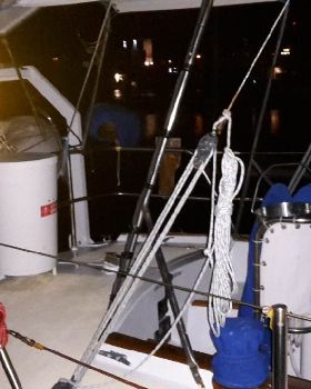 Boat repairs finished.
