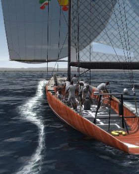 2017 Damo leading America's cup in cold moulded one off 1
