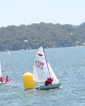 This is me sailing in the manly junoir states at hornsby