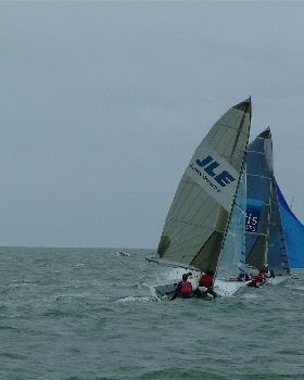 16 Skiffs at RQYS