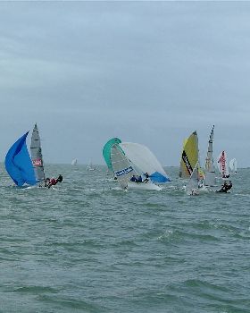 Not lookn Good 16 Skiffs at RQYS