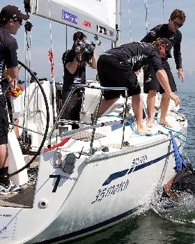 Sailing wedgie