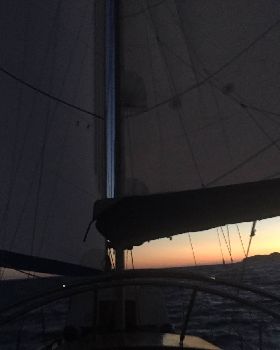 sailing home