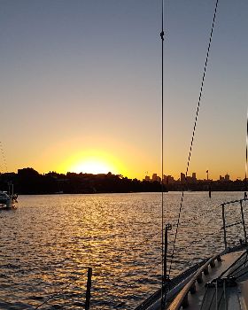 Sydney harbour sailing
