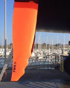 IMOCA 60-prb rudder tubercles