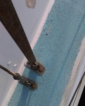 cracked deck paint