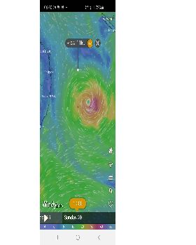 Lord howe cyclone