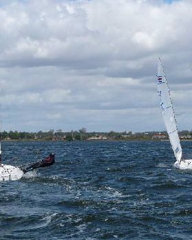 Contender Racing Perth. Single Trapeze Skiff
