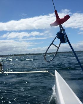 Choppy Port Phillip Bay