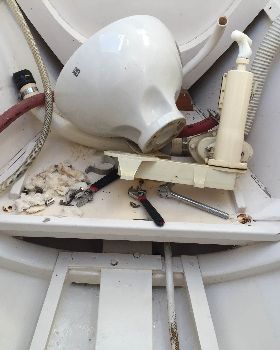 Old toilet