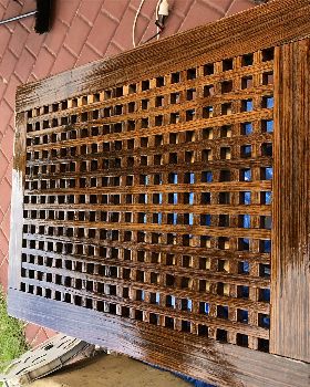 grate finish before the grit