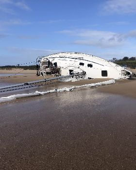 Bavaria wreck March 2021