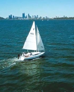 Red Witch downwind