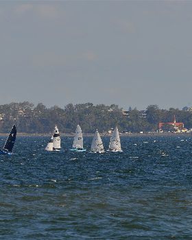 2022 HYC Winterbash from Races 1, 2 & 3, Monohulls