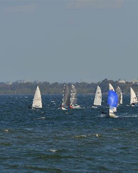 2022 HYC Winterbash from Races 1, 2 & 3, Monohulls