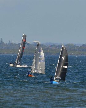 2022 HYC Winterbash from Races 1, 2 & 3, Monohulls