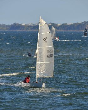 2022 HYC Winterbash from Races 1, 2 & 3, Monohulls