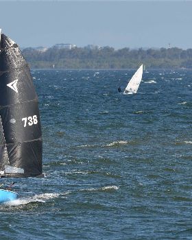 2022 HYC Winterbash from Races 1, 2 & 3, Monohulls