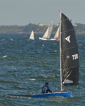 2022 HYC Winterbash from Races 1, 2 & 3, Monohulls