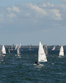 2022 HYC Winterbash from Races 1, 2 & 3, Monohulls