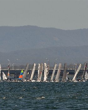 2022 HYC Winterbash Race 1, Multihulls