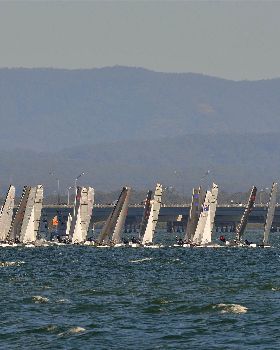 2022 HYC Winterbash Race 1, Multihulls