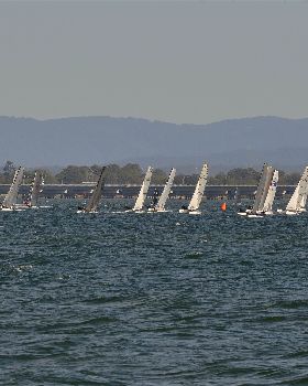 2022 HYC Winterbash Race 1, Multihulls