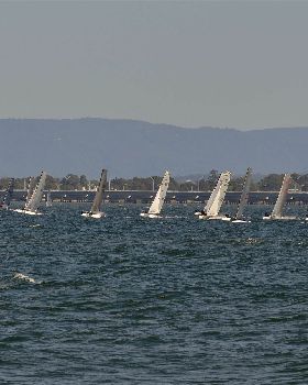 2022 HYC Winterbash Race 1, Multihulls