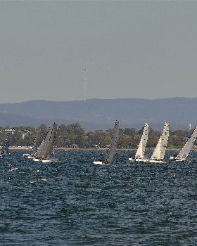 2022 HYC Winterbash Race 1, Multihulls