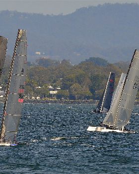 2022 HYC Winterbash Race 1, Multihulls