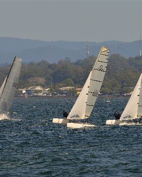 2022 HYC Winterbash Race 1, Multihulls