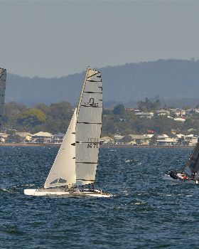 2022 HYC Winterbash Race 1, Multihulls
