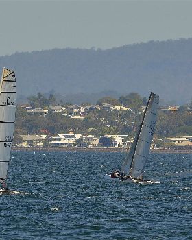 2022 HYC Winterbash Race 1, Multihulls